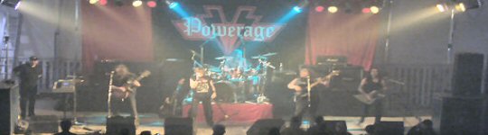 Beach-Party 2005: Live-Band "Powerage" am Samstag Abend